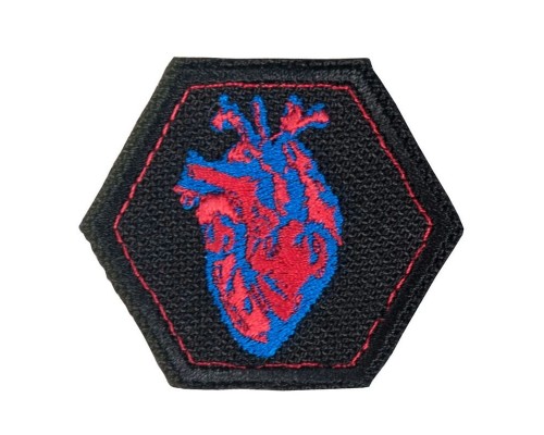 Патч Сердце (45х52 мм) Патч Сердце (45х52 мм)