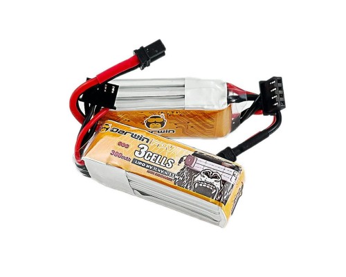 Аккумулятор DarwinFPV 380мАч 3S 60C (XT30) Аккумулятор DarwinFPV 380мАч 3S 60C (XT30)