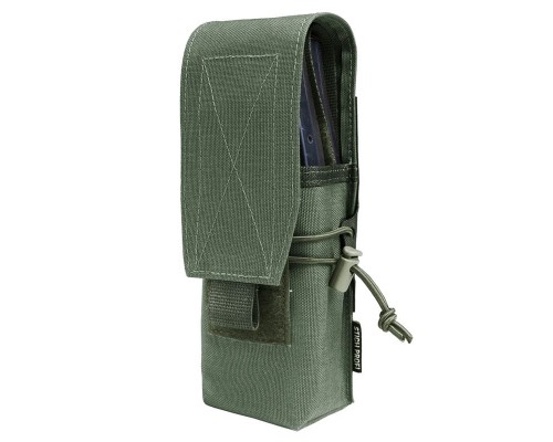 Подсумок на 1-2 магазина АК с эласт.жгутом, облегченный вер.3 FASTCLIP MOLLE SYSTEM Подсумок на 1-2 магазина АК с эласт.жгутом, облегченный вер.3 FASTCLIP MOLLE SYSTEM