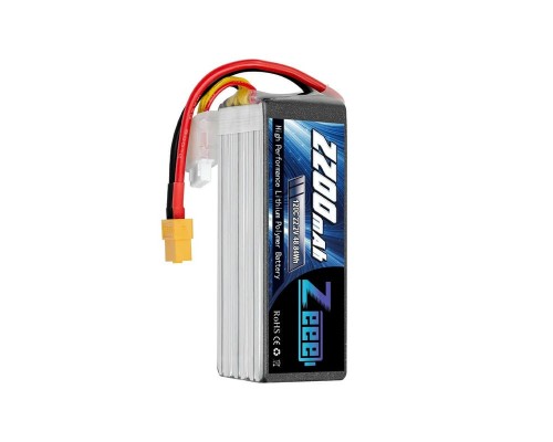 Аккумулятор Zeee 2200мАч 6S 120C LiPo (XT60) Аккумулятор Zeee 2200мАч 6S 120C LiPo (XT60)