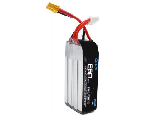 Аккумулятор GEPRC 660мАч 90C 4S LiHV (XT30) Аккумулятор GEPRC 660мАч 90C 4S LiHV (XT30)