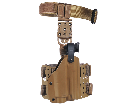 Тактическая пластиковая кобура WRS Level II Duty Holster Blade-Tech Тактическая пластиковая кобура WRS Level II Duty Holster Blade-Tech